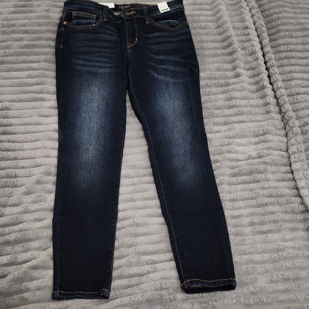 Judy Blue Dark Indigo Skinny Jeans